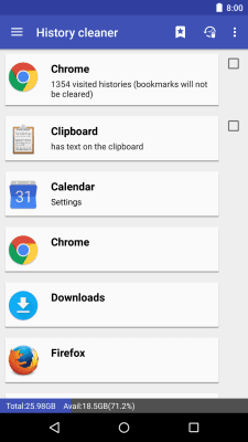 Screenshot of the application 1Tap Cleaner (Russian version) - #4