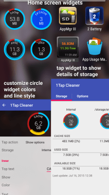 Screenshot of the application 1Tap Cleaner (Russian version) - #8