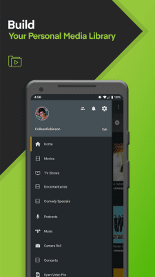Screenshot of the application Plex for Android - #7