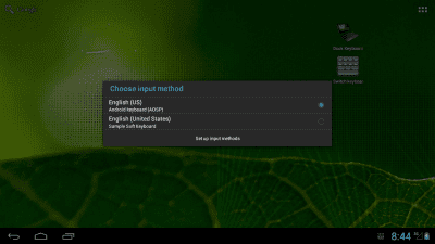 Screenshot of the application Dock Keyboard Switcher - #3
