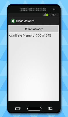 Screenshot of the application clean memory - #3