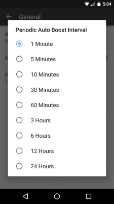 Screenshot of the application Total RAM Booster Free - #5