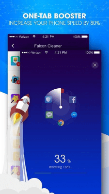 Screenshot of the application Falcon Cleaner - #6