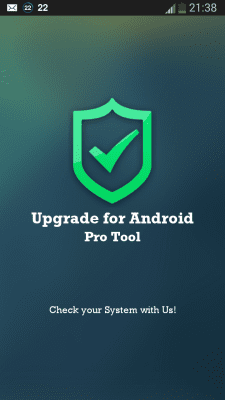 Screenshot of the application Updating the Android Pro Tool - #1