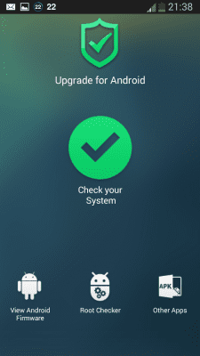Screenshot of the application Updating the Android Pro Tool - #2