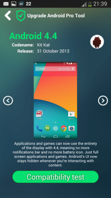 Screenshot of the application Updating the Android Pro Tool - #5