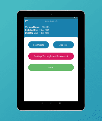 Screenshot of the application Fix Play Services Update Info - #6