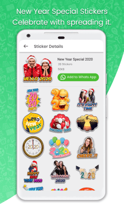 Screenshot of the application Stickers forWhatsApp - Sticker Maker - #2