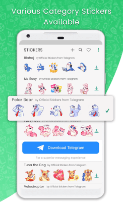 Screenshot of the application Stickers forWhatsApp - Sticker Maker - #6