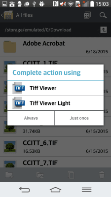 Screenshot of the application Tiff Viewer Light - #1