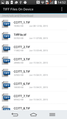 Screenshot of the application Tiff Viewer Light - #3