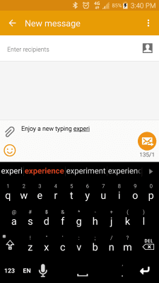 Screenshot of the application Smart Keyboard Trial - #1