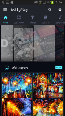 Screenshot of the application KittyPlay Wallpapers Ringtones - #7
