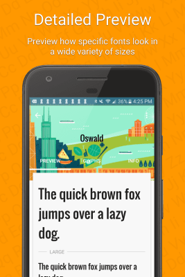 Screenshot of the application FontFix ― Install Free Fonts - #2