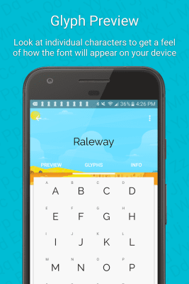 Screenshot of the application FontFix ― Install Free Fonts - #3
