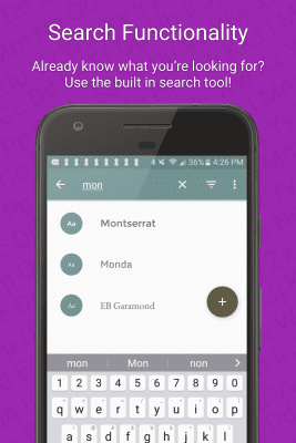 Screenshot of the application FontFix ― Install Free Fonts - #4