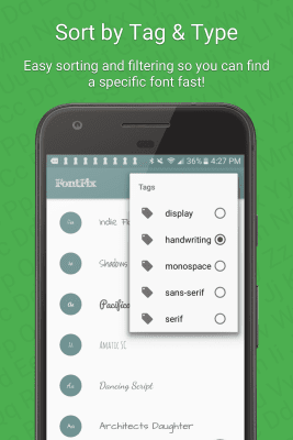 Screenshot of the application FontFix ― Install Free Fonts - #6