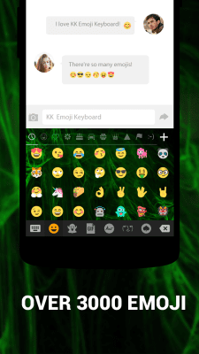 Screenshot of the application Emoji Keyboard - Emoticons(KK) - #4