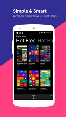 Screenshot of the application Launcher 8 - #5