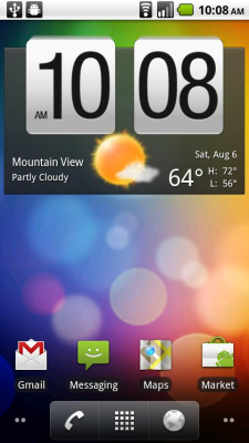 Screenshot of the application Fancy Widgets - #1