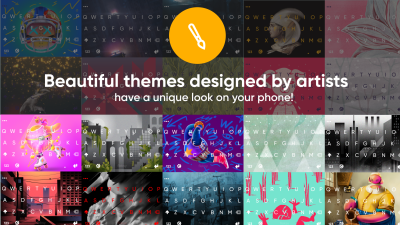 Screenshot of the application Fleksy keyboard - free - #5