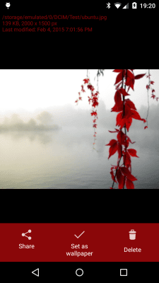 Screenshot of the application Wallpaper Changer - #4