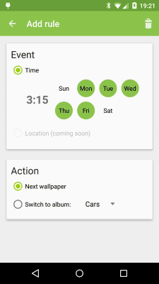 Screenshot of the application Wallpaper Changer - #6