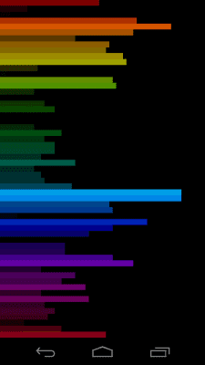 Screenshot of the application Light Music Lite - #3