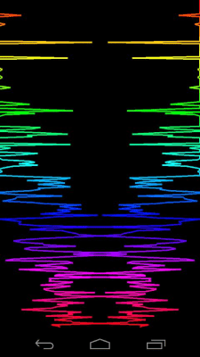 Screenshot of the application Light Music Lite - #4