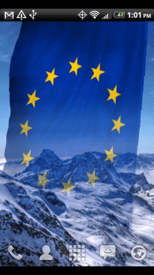 Screenshot of the application EU Flags Free Live Wallpaper - #2