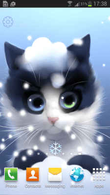 Screenshot of the application Frosty The Kitten Lite - #1