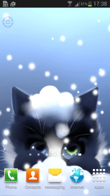 Screenshot of the application Frosty The Kitten Lite - #2