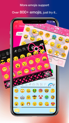 Screenshot of the application Emoji Keyboard - CrazyCorn - #5