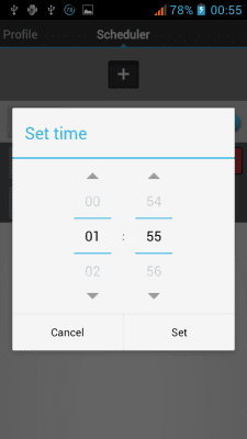 Screenshot of the application Volume control - #3