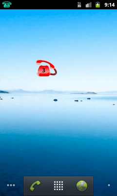 Screenshot of the application Missed calls - #3