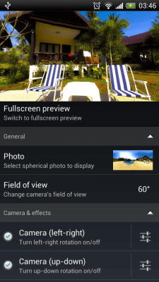 Screenshot of the application PhotoSphere HD Live Wallpaper - #5
