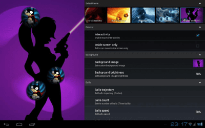 Screenshot of the application Live Free Balls - #14