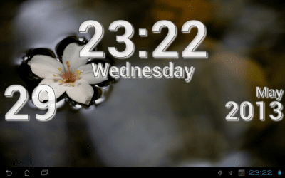 Screenshot of the application DIGI Clock Live Wallpaper - #16