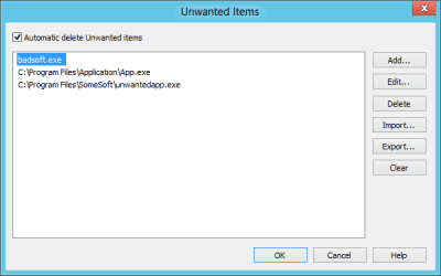 Screenshot of the application Startup Watcher - #3