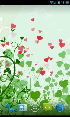 Screenshot of the application Heart & Feeling Live Wallpaper - #3