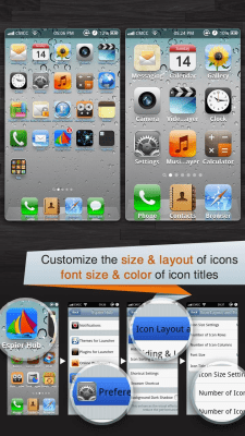 Screenshot of the application Espier Launcher - #3
