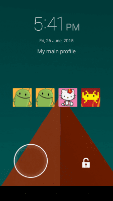 Screenshot of the application SwitchMe Multiple Accounts - #3