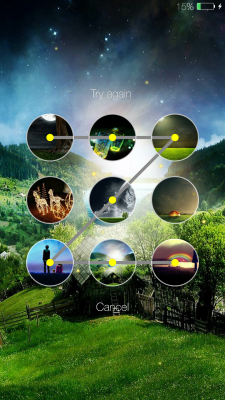 Screenshot of the application Fireflies lockscreen - #4