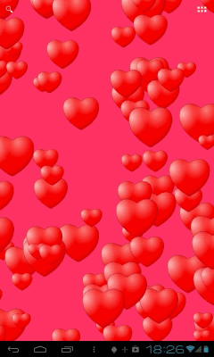 Screenshot of the application Love Animated Wallpaper - #1