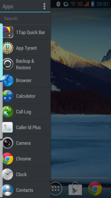 Screenshot of the application Sidebar Plus (Multi-bars) - #3