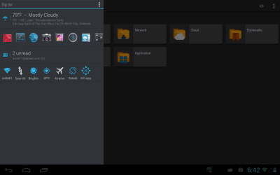 Screenshot of the application Sidebar Plus (Multi-bars) - #12