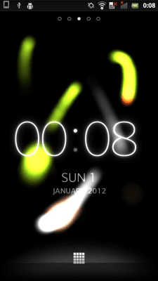 Screenshot of the application AmbientTime Live Wallpaper - #1