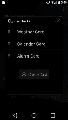 Screenshot of the application Blur - A Launcher Replacement - #7