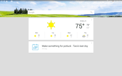 Screenshot of the application Blur - A Launcher Replacement - #10