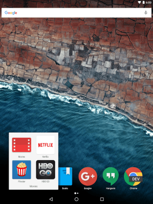 Screenshot of the application Blur - A Launcher Replacement - #13